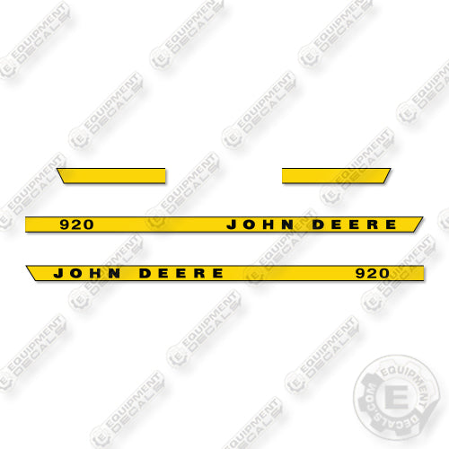 John Deere 920 Decal Kit Tractor- Aftermarket Kit