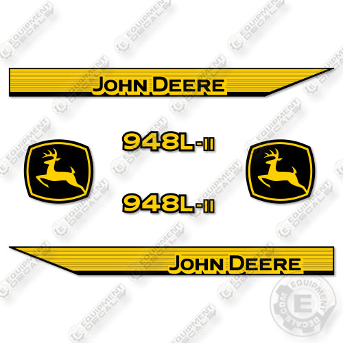 John Deere 948L-2 Decal Kit Skidder- Aftermarket Kit