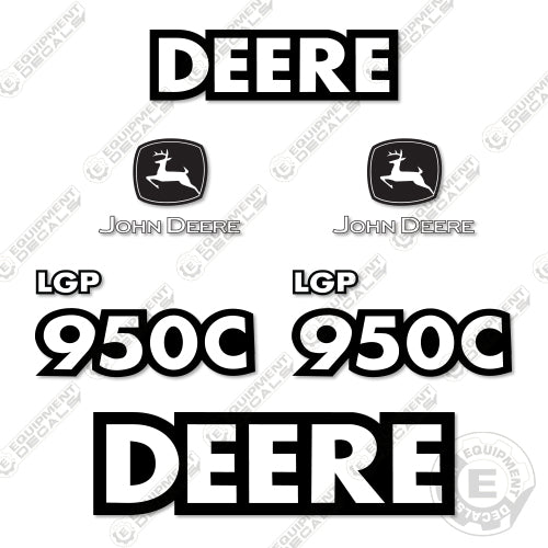 Fits John Deere 950C LGP Decal Kit Dozer