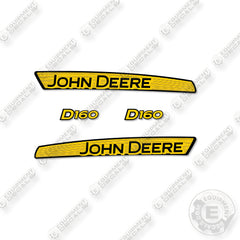 John Deere D160 Decal Kit Loader- Aftermarket Kit