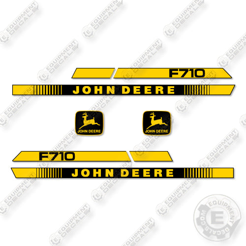 Fits John Deere F710 Decal Kit Mower