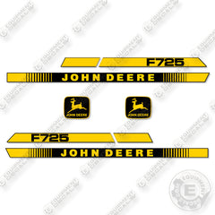 Fits John Deere F725 Decal Kit Mower