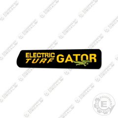 Fits John Deere Gator Electric Turf Dash Decal UTV - M135585