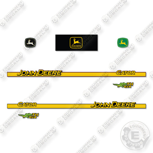Fits John Deere Gator TH 6x4 Decal Kit UTV