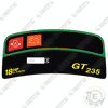 Image of Fits John Deere GT235 Dash Decal Tractor