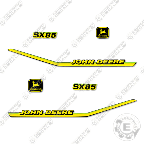 Fits John Deere SX85 Decal Kit Mower