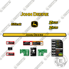 Fits John Deere Z425 Decal Kit Mower