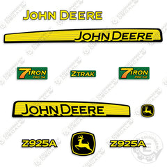 John Deere Z925A Decal Kit Riding Mower