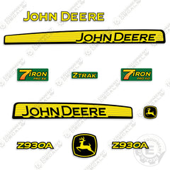 John Deere Z930A Decal Kit Riding Mower