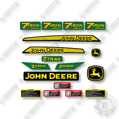 John Deere Z930M Decal Kit Riding Mower - Aftermarket Kit