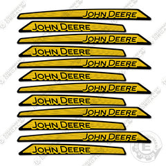 Fits John Deere Z Mower Side Stripes (6 Pairs)
