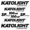 Image of Fits Katolight 100kw Decal Kit Generator