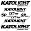 Image of Fits Katolight 125kw Decal Kit Generator
