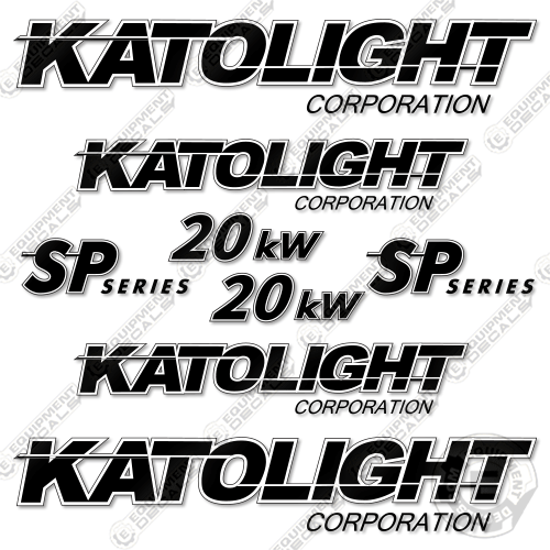 Fits Katolight 20kw Decal Kit Generator