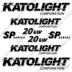 Fits Katolight 20kw Decal Kit Generator