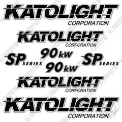 Fits Katolight 90kw Decal Kit Generator