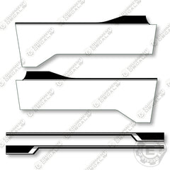 Kawasaki Mule Pro Mx EPS  Decal Kit UTV - White  - Aftermarket Kit