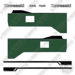 Kawasaki Mule Pro Mx EPS Decal Kit UTV - Aftermarket Kit