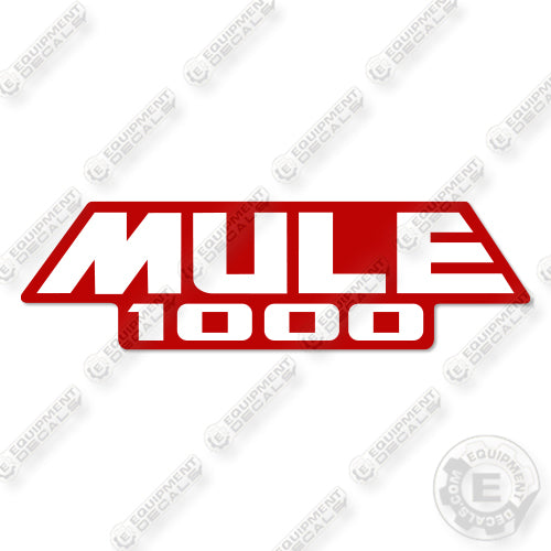 Kawasaki Mule 1000 Decal Kit UTV- Aftermarket Kit