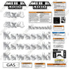 Image of Kawasaki Mule 4010 4X4 Decal Kit UTV - Aftermarket Kit