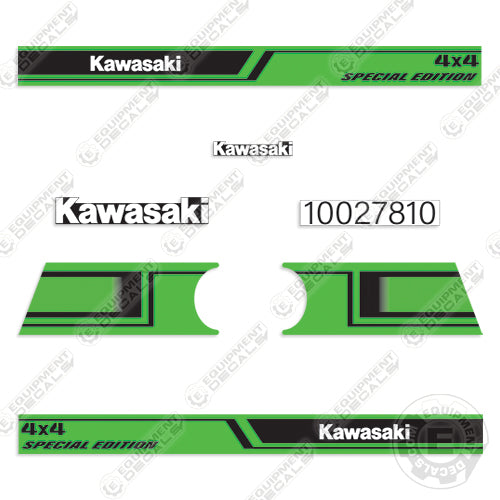 Fits Kawasaki Mule 4010 4x4 Special Edition Decal Kit UTV