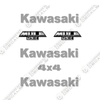 Image of Fits Kawasaki Mule SX Decal Kit UTV