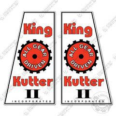 King Kutter 2 Decal Kit Tiller