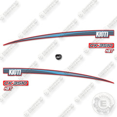Fits KIOTI CK3510 Decal Kit Tractor