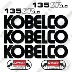 Fits Kobelco 135SRLC-1E Decal Kit Excavator