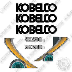 Fits Kobelco SK250LC-10 Decal Kit Excavator