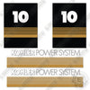 Image of Kohler Power System 10 Decal Kit Generator- Aftermarket Kit - NOT GENUINE OEM