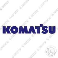 Fits Komatsu PC210LC-11 Decal Rear Counterweight