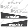 Image of Fits Komatsu D20PLL-7 Decal Kit Dozer