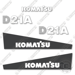 Fits Komatsu D21A-7 Decal Kit Dozer