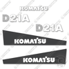Image of Fits Komatsu D21A-7 Decal Kit Dozer