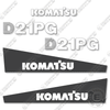 Image of Fits Komatsu D21PG-7 Decal Kit Dozer