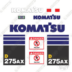 Fits Komatsu D275AX-3 Decal Kit Dozer