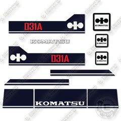 Fits Komatsu D31A-18 Decal Kit Tractor
