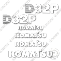 Fits Komatsu D32P-1 Decal Kit Dozer