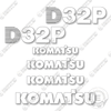 Image of Fits Komatsu D32P-1 Decal Kit Dozer