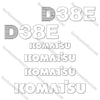Image of Fits Komatsu D38E-1 Decal Kit Dozer