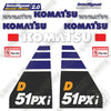 Image of Fits Komatsu D51PXi-24 Decal Kit Dozer