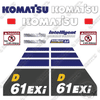 Image of Fits Komatsu D61EXI-24 Decal Kit Dozer