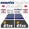 Image of Fits Komatsu D61PX-24 Decal Kit Dozer