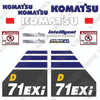 Image of Fits Komatsu D71EXI-24 Decal Kit Dozer
