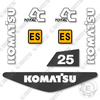 Image of Fits Komatsu FB25SHGU-6 Decal Kit Forklift