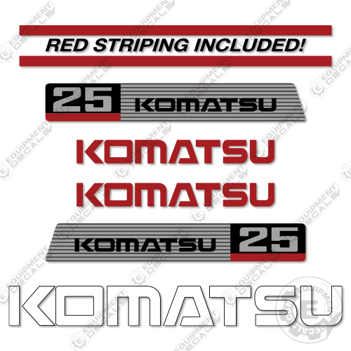 Fits Komatsu FG25T-11 Decal Kit Forklift