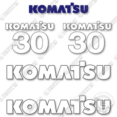 Fits Komatsu FG30HST-16 Decal Kit Forklift