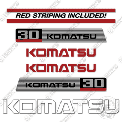 Fits Komatsu FG30T-11 Decal Kit Forklift