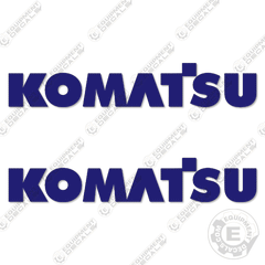 Fits Komatsu Logos (Set of 2) Dump Truck HM Series